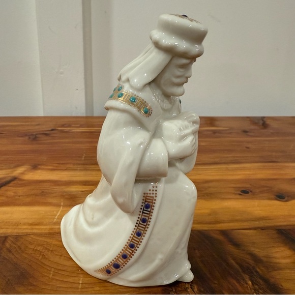 Vintage 1990s Lenox China Jewels Collection Nativity Balthazar Figurine - Picture 2 of 7